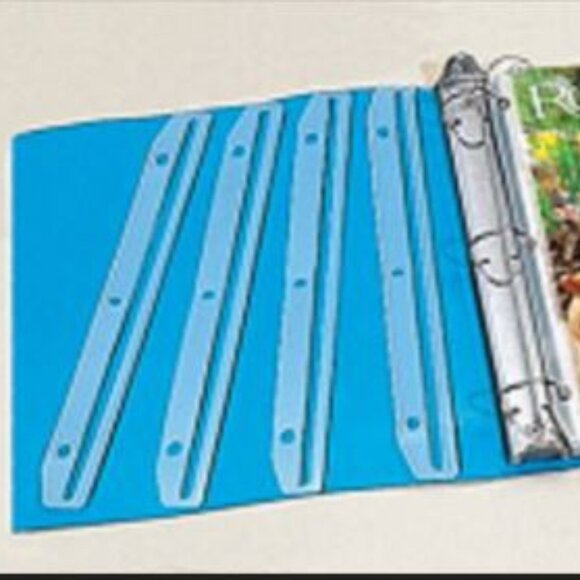 15 Magazine Holders for 3-Hole Binders - Picture 1 of 3